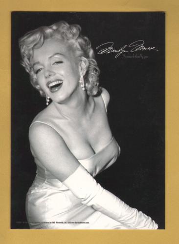 `PC9659 Marilyn Monroe (Loved by You)` - 2008 - Postally Unused - Pyramid Posters Postcard.